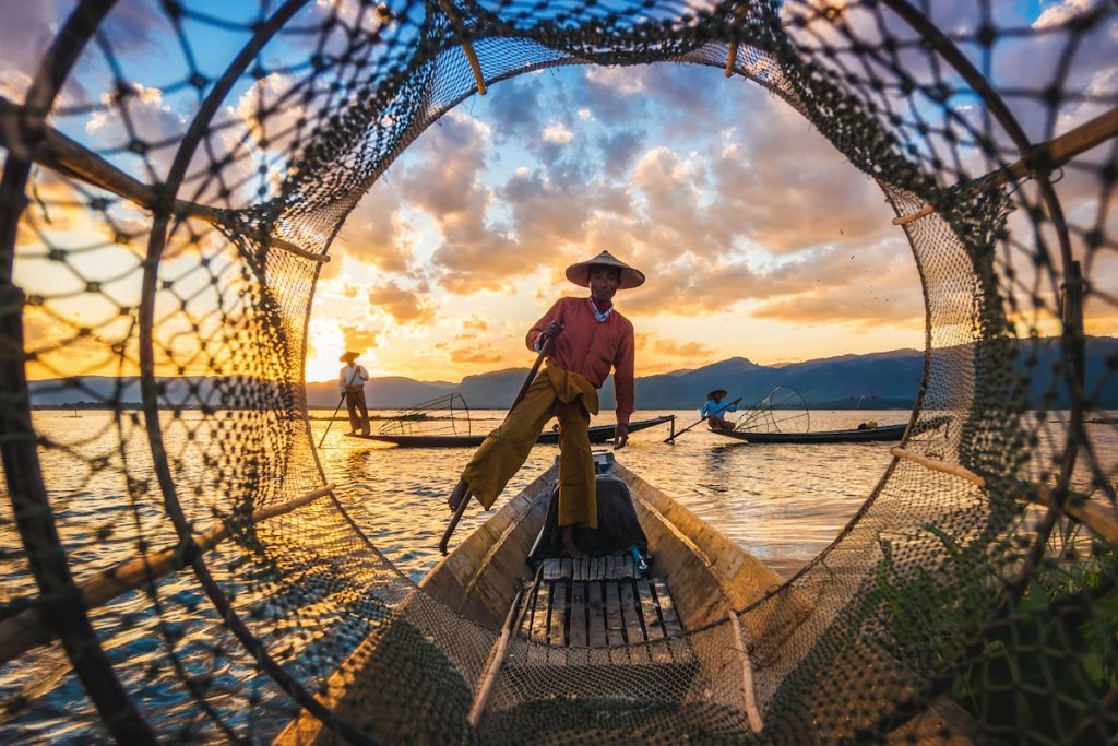 Fishing Lake Inle Myanmar